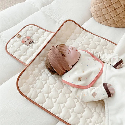 Foldable Infant Diaper Changing Pad – Waterproof, Durable, and Versatile