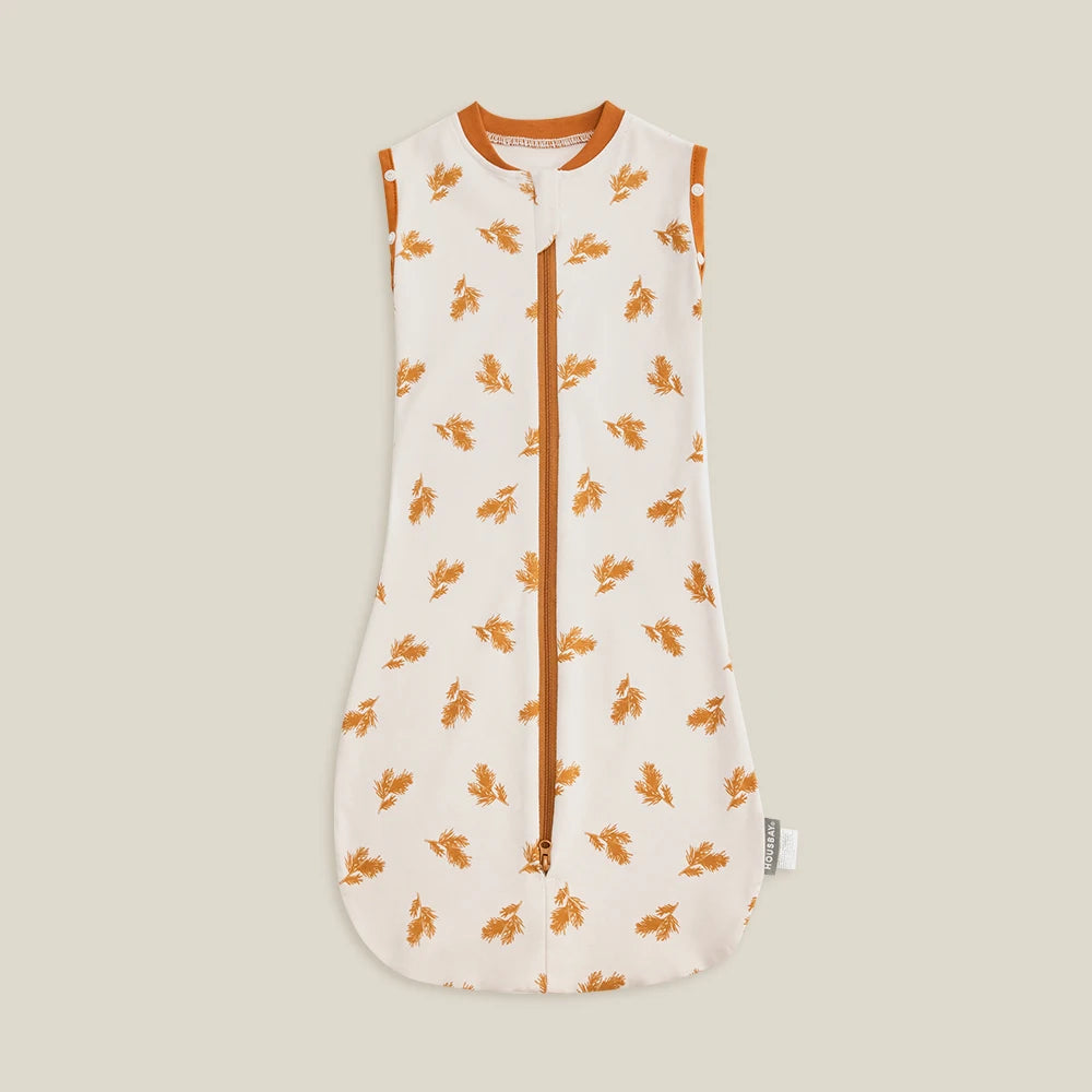 Housbay Sleeveless Baby Sleeping Bag – 100% Cotton Swaddle Sleep Sack for Summer