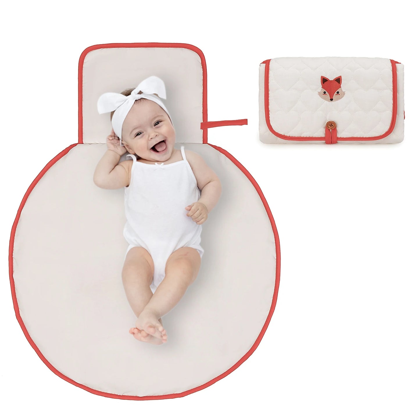 Foldable Infant Diaper Changing Pad – Waterproof, Durable, and Versatile