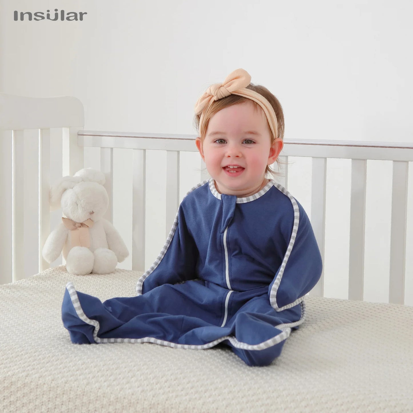 Insular Anti-Startle Cotton Swaddle Blanket – Unisex, All-Season