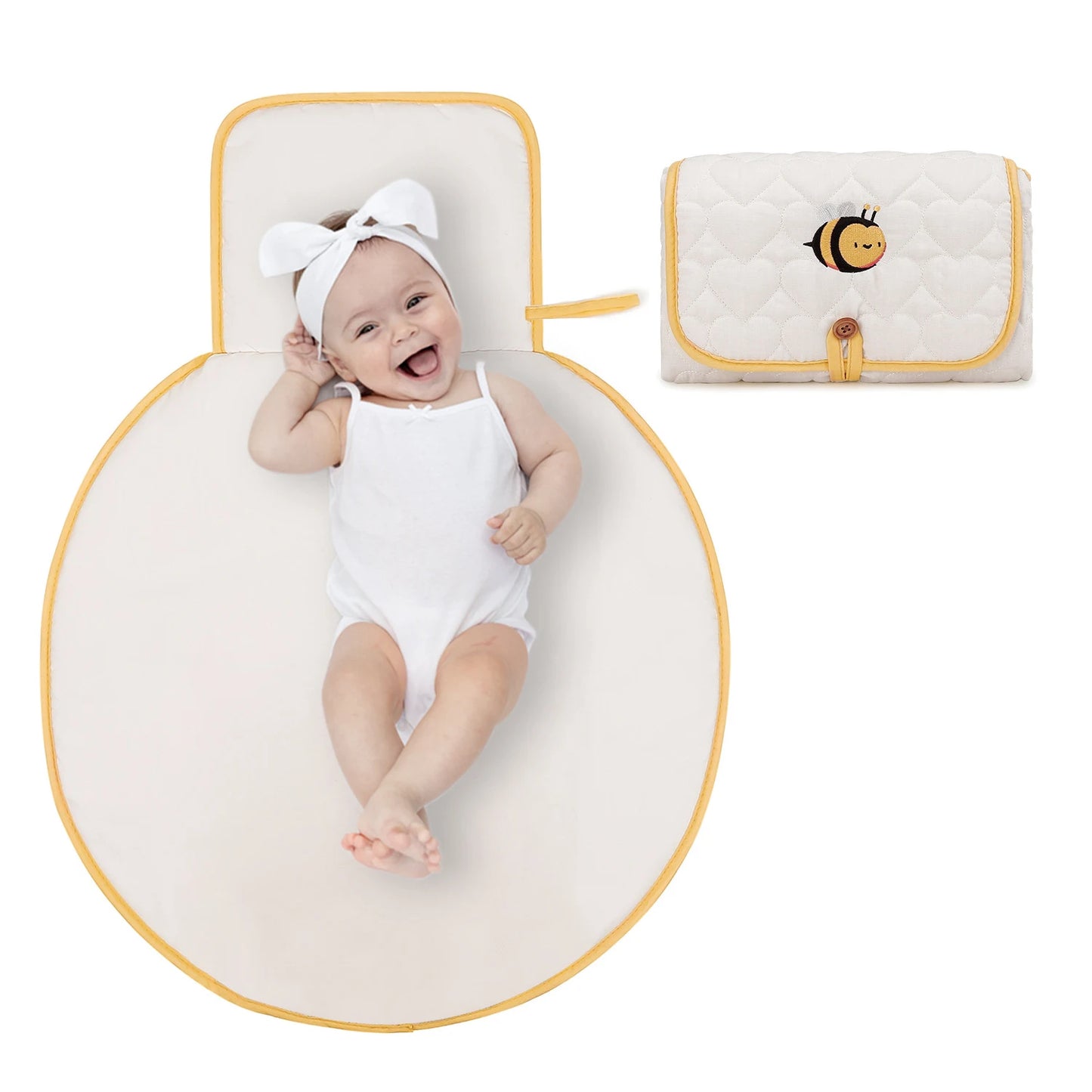 Foldable Infant Diaper Changing Pad – Waterproof, Durable, and Versatile