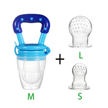 4Pc Baby Silicone Food &amp; Milk Feeder Set