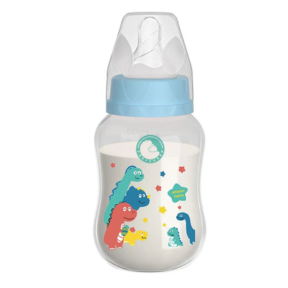 NaturalFlow Wide-Mouth Baby Bottle with Handles – BPA-Free, 150ml/240ml