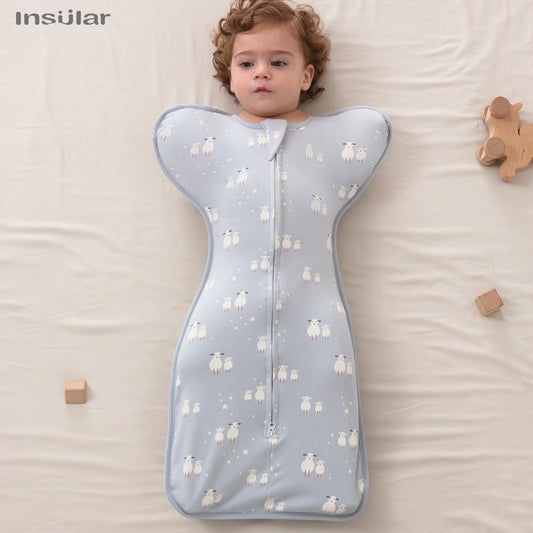 Insular Newborn Cotton Sleep Sack – Anti-Shock Swaddle Bag