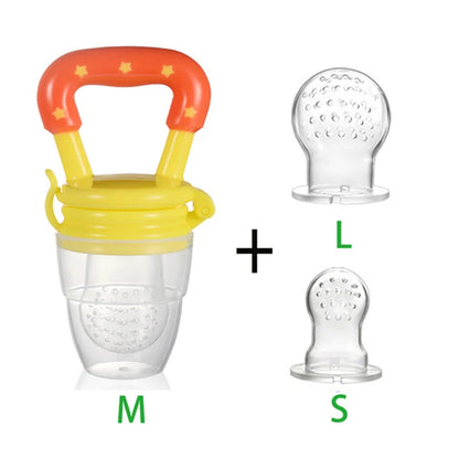 4Pc Baby Silicone Food &amp; Milk Feeder Set