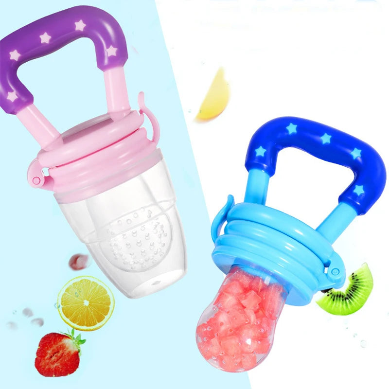 4Pc Baby Silicone Food &amp; Milk Feeder Set